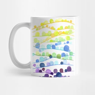 Rainbow Rolling Hills Mug